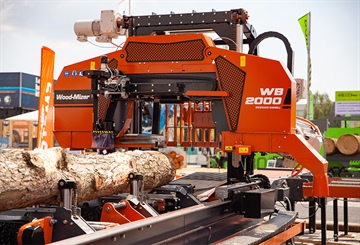 Wood-Mizer sistemi za industrijsku brentu predstavljeni na sajmu...